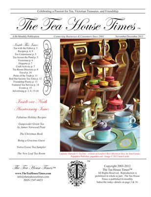 The Tea House Times Nov/Dec 2012 Issue