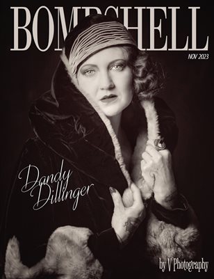 BOMBSHELL Magazine November 2023 - Dandy Dillinger Cover