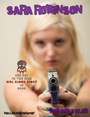 Sara Lou - Sexy Busty Blonde Babe is Packed & Fully Loaded with a Gun Warning Her Stalkers Away Else Fuck Around & Find Out