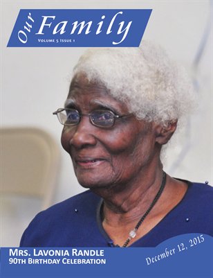 Volume 5 Issue 1 - Lavonia Randle