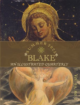 Blake/An Illustrated Quarterly vol. 59, no. 1 (summer 2025)