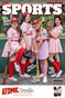 Atomic Beauties Magazine-Sports Special Edition Miss Bettie Lou, Cherry VonDoom, Lady Von Cupcake, Kittie Von Kisses Poster