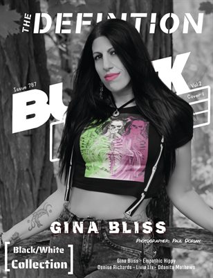 The Definition Gina Bliss Black&White theme Issue 787 Vol.2 Cover 1