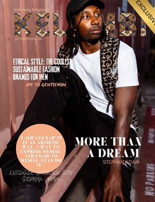 Kelambi Magazine Men's Fashion and Portrait Special Stephan Adam Profesional Model October 8th 2025 Edition