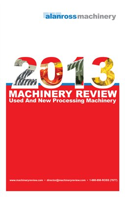 2013 Alanross Machinery Review (no coupons inside)