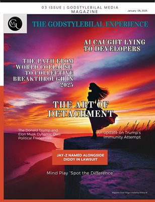 03 Issue of GodstyleBilal MEDIA Magazine: The Art of Detachment