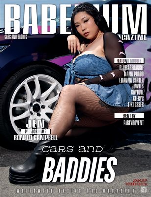JEN - BABEDIUM MAGAZINE | CARS AND BADDIES ISSUE VOLUME THREE