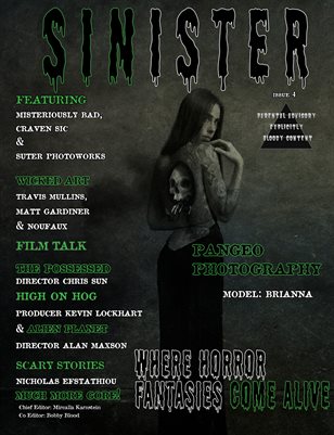 SINISTER Magazine Issue#4-Pangeo Cover