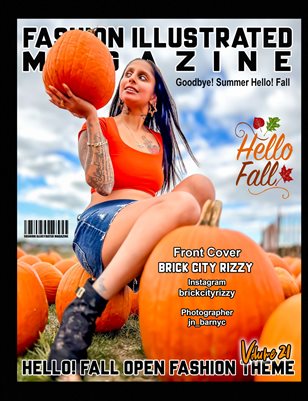 Fashion Illustrated Magazine Hello! Fall Open Fashion Theme Vol. 21