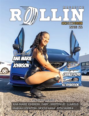 Rollin Magazine Issue 122 Cover Model Ana Marie Johnson