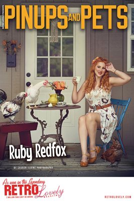 Pinups and Pets No.14 – Ruby Redfox Cover Poster