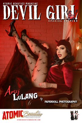 Atomic Beauties Magazine: Devil Girl Special Edition - Amy LuLang Cover Poster