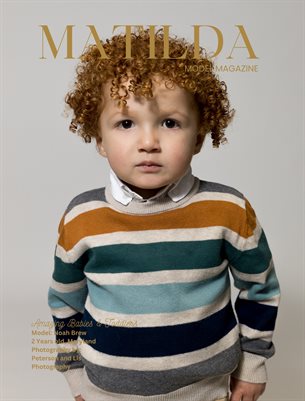 Matilda Model Magazine Babies & Toddlers January 2023 Issue Vol 2 Cover 2