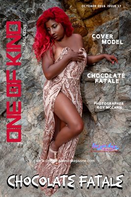 ONE OF A KIND MAGAZINE COVER POSTER - Cover Model Chocolate Fatale - October 2019