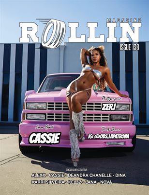 Rollin Magazine Issue 138 Cover Model Cassie 