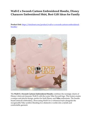 Wall-E x Swoosh Cartoon