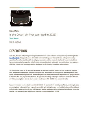 Is the Cosori air fryer top rated in 2026?