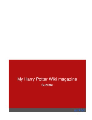 My Harry Potter Wiki magazine (12)