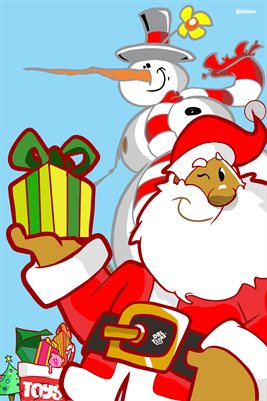 DRLtoons Christmas Posters