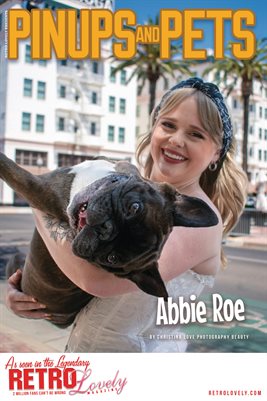 Pinups and Pets No.13 – Abbie Roe Cover Poster