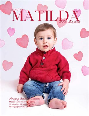 Matilda Model Magazine Babies & Toddler Valentine Issue