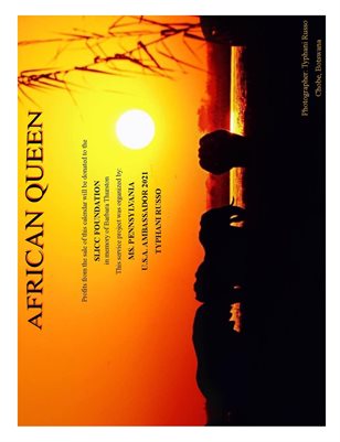 2021 African Queen Wildlife Calendar