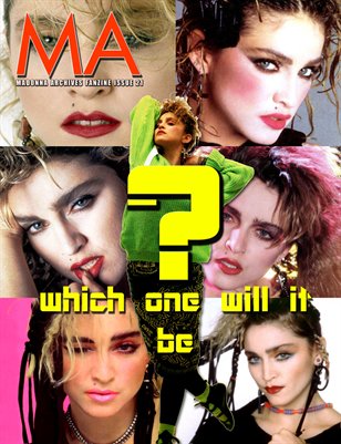 Madonna Archives Fanzine Issue 21 Surprise Special Complete Shoot