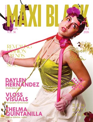 MAXI BLACK Fashion Vol 56 January 1