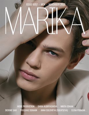 MARIKA MAGAZINE MEN (ISSUE 6057 - NOVEMBER)