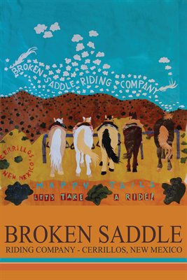 Broken Saddle Riding Company Poster