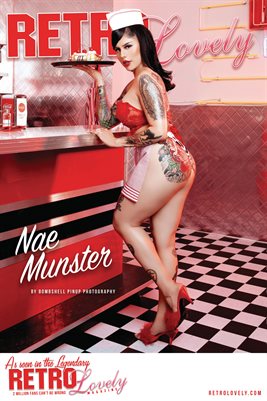 Retro Lovely No.165 – Nae Munster Cover Poster