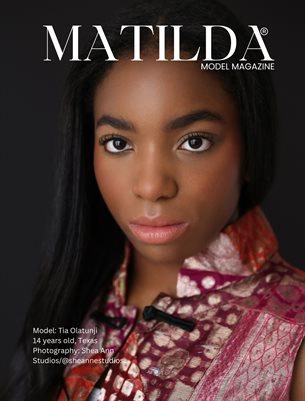 Matilda Model Magazine Tia Olatunji Cover