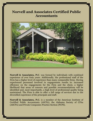Norvell and Associates Certified Public Accountants