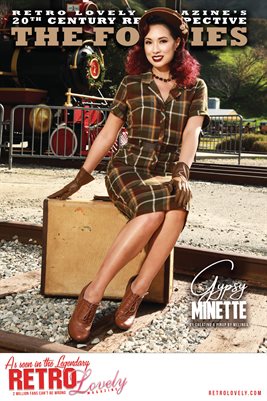 20th Century Retrospective 2022 – The 40’s Vol. 3 – Gypsy Minette Cover Poster