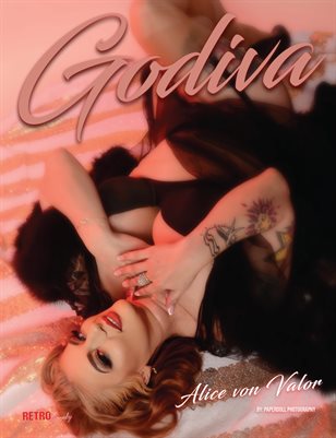 2025 Retro Lovely Godiva VOL-08, Featuring Alice von Valor on the Cover.