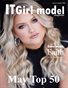 It Girl Model Magazine May Top 50 Issue 5 Volume 9 2022