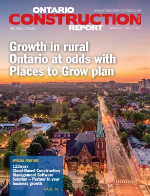 Ontario Construction Report (March 2021)