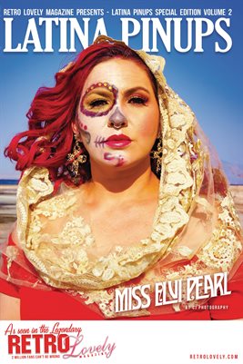 Latina Pinups Special Edition Vol.2 – Miss Elvi Pearl Cover Poster