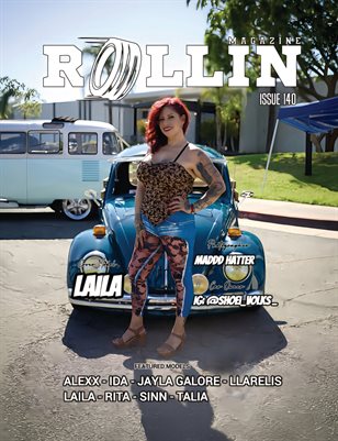 Rollin Magazine Issue 140 Cover Model Laila