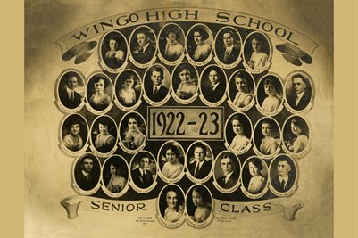 1922-23 Wingo High School Senior Class