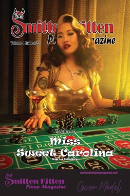 Smitten Kitten Pinup Magazine Miss Sweet Carolina Volume 4 Issue 22 COVER POSTER