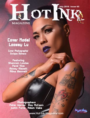 HOT INK MAGAZINE - Cover Model Loosey Lu - July 2019