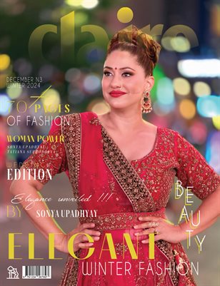 CLAIRE Magazine | The December Wedding Edition | Vol.3 | 2024