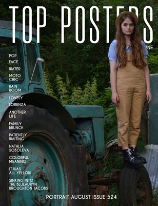TOP POSTERS MAGAZINE - PORTRAIT AUGUST (Vol 524)