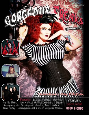 Issue 26 Valentine's day Edition Cover Model: Coco Fierce