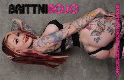 BRITTNI ROJO: OFFICIAL 2027 CALENDAR