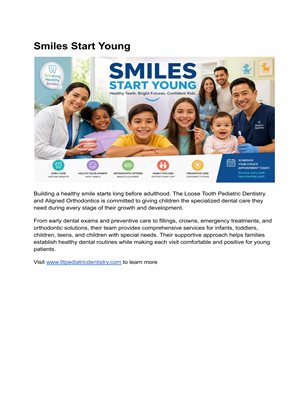 Smiles Start Young 