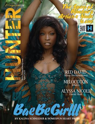 The HUNTER Magazine Boudoir & Artistic Nude issue April 2024