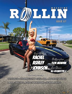 Rollin Magazine Issue 117 Cover Model Rachel Ashley Johnson