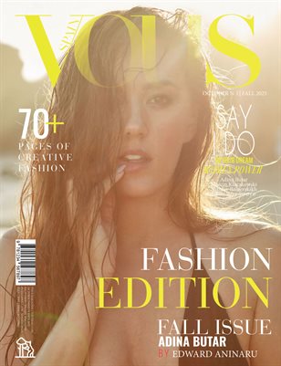 VOUS Magazine | The October Adina Butar Edition | Vol.1 | 2025